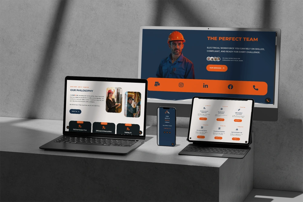 mockup desarrollo web staffbyus nuestro trabajo