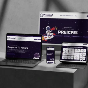 mockup pagina web de proyectat proyectat