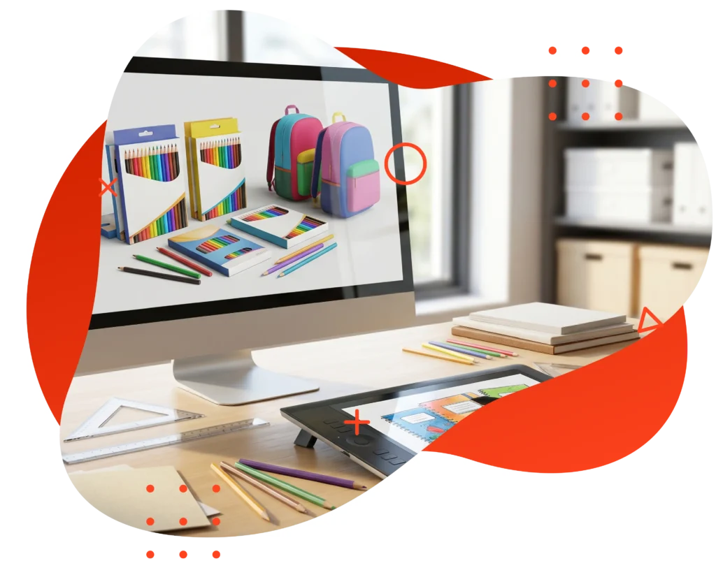 img publicitarias mesaux 123 publicidad | landing page | papelerías y distribuidoras escolares